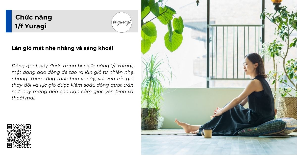 Làn gió mát nhẹ nhàng và sảng khoái